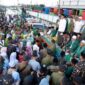 ISTIGHOSAH BANJIR ROB-Menteri Pekerjaan Umum (PU), Dody Hanggodo bersama Pejabat PU hadir langsung dalam Istighosah yang diadakan PCNU Demak, mewakili Presiden Prabowo Subianto. Dari Demak ada Wabup KH. Muhammad Badrudin, Ketua PCNU KH. Muhammad Amin, dll. Minggu (15/6). (Foto Ist).