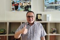 Kepala Kantor Pusat Pelayanan Pendapatan Daerah Wilayah (P3DW)/Samsat Kabupaten Bekasi, Mochamad Fajar Ginanjar.