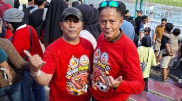Tribun Galuh Memerah, Semangat Dunsanak Minang Tasikmalaya Iringi Kemenangan Kabau Sirah